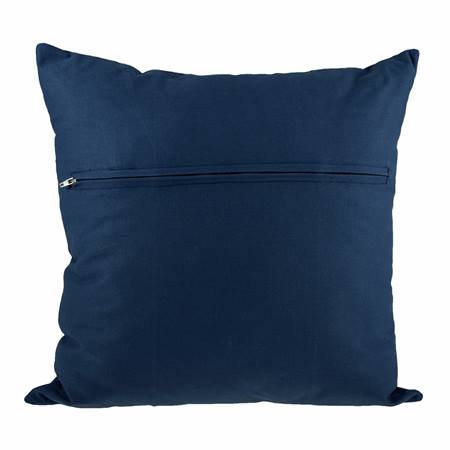 NAVY Cushion back with zipper cushion backer Use with a 40x40cm