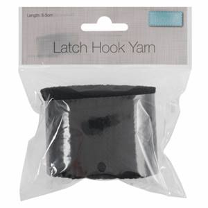 Trimits Latch Hook Yarn 400 strands per pack - Black