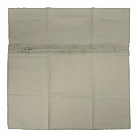 NATURAL Cushion back with zipper cushion backer Use with a 40x40