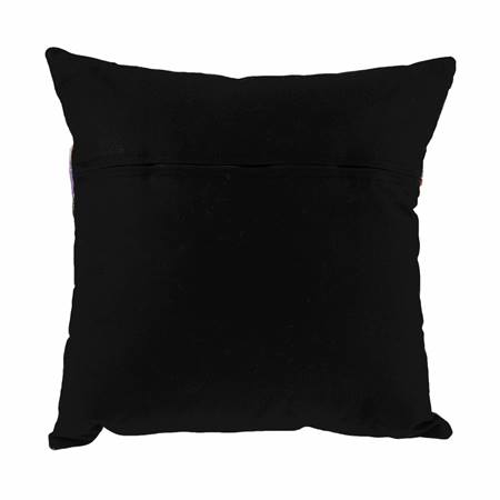 BLACK Cushion back with zipper cushion backer Use with a 40x40cm