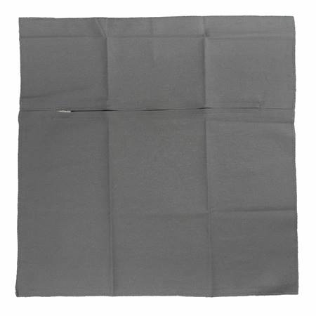 GREY Cushion back with zipper cushion backer Use with a 40x40cm
