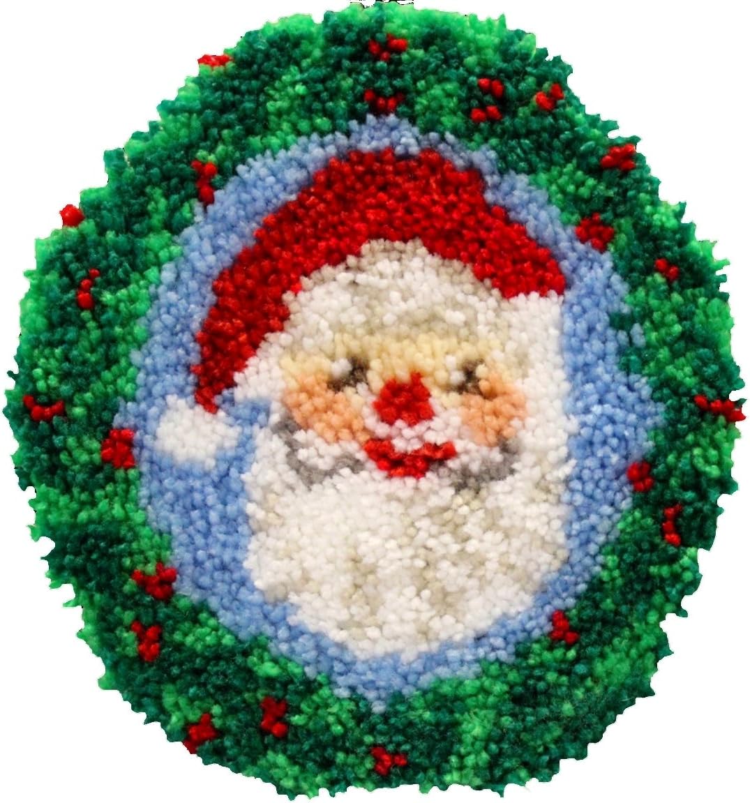 MCG Textiles Latch Hook Kit - Santa Face 13x13"