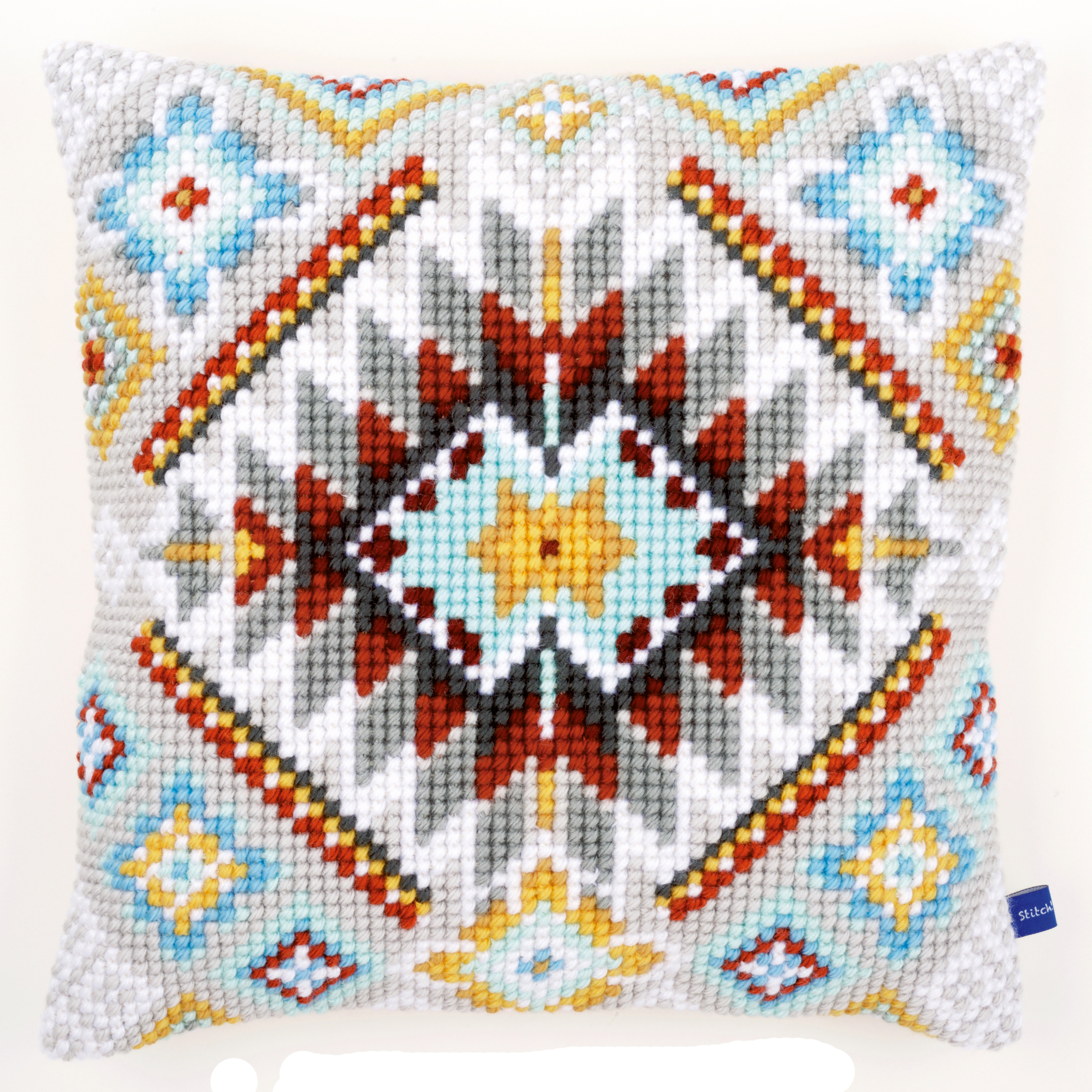 "Ethnical 1" Design Chunky Cross Stitch Kit 40x40cm