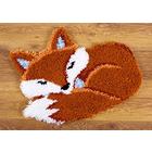 Sleeping Fox Latch Hook Kit 55x46cm
