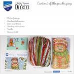 Gingerbread Man - Chunky Cross Stitch Kit 40x40cm