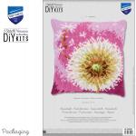 Dandelion Clock Printed Chunky Cross Stitch kit 40x40cm