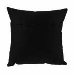 BLACK Cushion back with zipper cushion backer Use with a 40x40cm