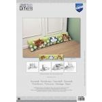 Cats Among Daisies Printed Chunky Cross Stitch Draft Excluder 32