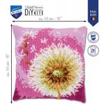 Dandelion Clock Printed Chunky Cross Stitch kit 40x40cm