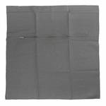 GREY Cushion back with zipper cushion backer Use with a 40x40cm