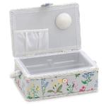 Spring Garden Design Small Sewing Basket