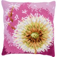 Dandelion Clock Printed Chunky Cross Stitch kit 40x40cm