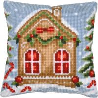 Gingerbread House - Chunky Cross Stitch Kit 40x40cm