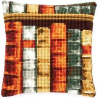 Books - Chunky Cross Stitch Cushion Front Kit 40x40cm