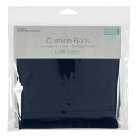 NAVY Cushion back with zipper cushion backer Use with a 40x40cm