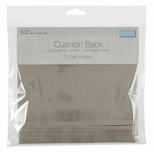 NATURAL Cushion back with zipper cushion backer Use with a 40x40