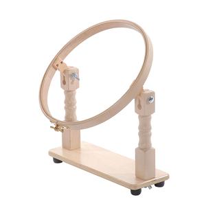 Elbesee 20cm - 8 inch Hoop Table Stand for needlework. Polished