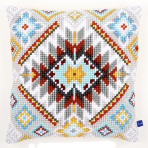 "Ethnical 1" Design Chunky Cross Stitch Kit 40x40cm