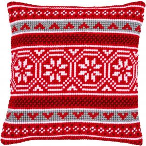 Xmas Crystal Design Chunky Cross Stitch Kit 40x40cm